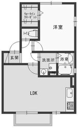 ディアコート西明石の物件間取画像